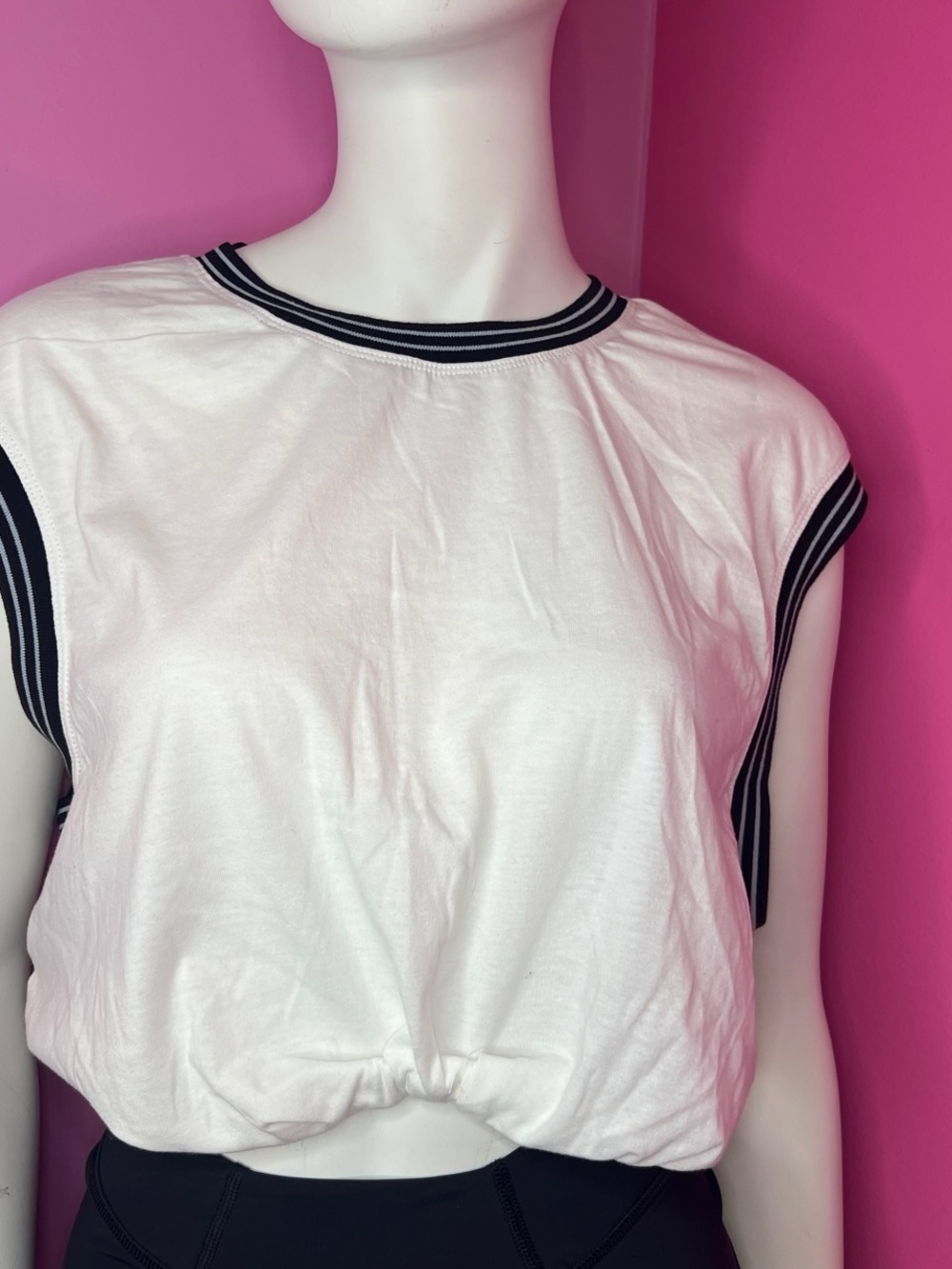 Free People Don't Sweat It Muscle Tank size Large - Picture 2 of 8